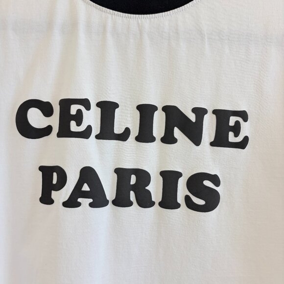 White/Black T-Shirt Womens Medium 100% Cotton Designer Inspired - Picture 4 of 11